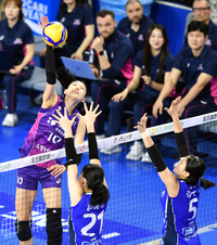 [포토]‘강타터트리는’ 김연경