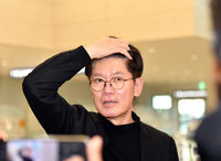 [포토]‘캠프 마치고 귀국하는’ 이강철 감독