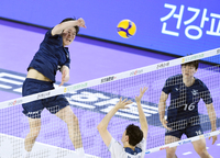 [포토]대한항공 김민재의 속공