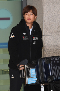 [포토]귀국하는 SSG 김민식