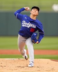 LAD 야마모토, 화이트삭스전 제구 흔들려 3이닝 6안타 3볼넷 4삼진 5실점