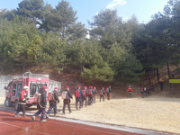 평창읍, 봄철 산불예방 대비 진화 모의훈련 실시