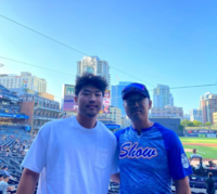 ‘심정수 아들’ 케빈 심, ML 시범경기 데뷔전서 2루타 폭발