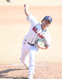 [포토] 정철원 ‘깔끔하게 9회 마무리’