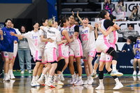 이해란 강유림 이주연 동반 활약, 삼성생명 우리은행 꺾고 1차전 잡았다![SS PO현장]