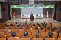 원주시농업인단체연합회, 제1·2대 회장 이취임식 개최