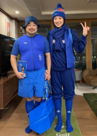 7년만 임신 강재준♥이은형, 온몸으로 전한 2세 성별 “파랑으로 준비해봤어”