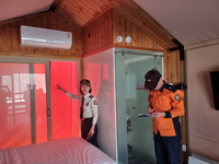 김숙자 홍천소방서장, 봄철 캠핑장 현장지도·산불희생자 참배