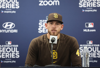 ‘2차전 선발’ SD 머스그로브 “KBO리그 몇몇 투수들 인상적” [서울시리즈]