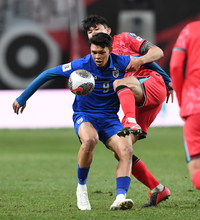 [포토]공격 차단하는 김민재