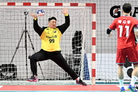 하남, 15세이브 박재용 선방으로 선두 두산 꺾어…2위 SK 바짝 추격 [핸드볼H리그]