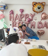 이수근♥ 박지연 “살다보니 이런 날도” 남편+두아들이 손수 차린 생일상에 폭풍 감동