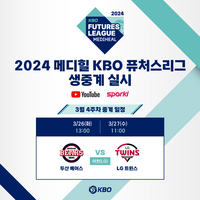 2024 메디힐 KBO 퓨처스리그 26일 개막