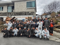 한전엠씨에스 원주지점 사회봉사단, 화재피해가구 주거환경개선 봉사활동