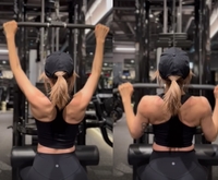 한예슬, 이 몸매가 40대라니..10살 연하 연인도 놀랄 명품 등근육