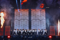 세븐틴 에스쿱스, 8개월만 무대 복귀→호시 “올해 앨범 2개 나온다”