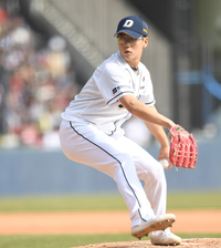 [포토] 두산 이병헌 ‘역투’