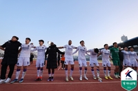 단레이+마테우스 ‘대박’ 조짐…2부 ‘유일’ 무패, 신바람 내는 유병훈 체체 안양의 ‘꽃봉오리’ 축구