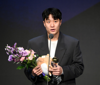 [포토] KCC 허웅, 5년 연속 인기상 차지