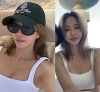 한예슬, ♥10살 연하 연인과 발리 여행..신혼부부 같은 달달함 가득