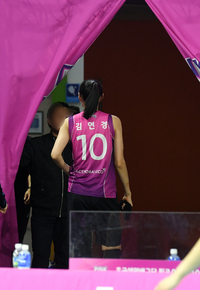 [포토]또 다시 우승 문턱에서 발길 돌리는 김연경