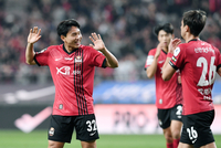 [포토]FC서울 조영욱, 세리머니 없이 미소만