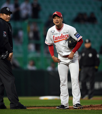 [포토] ‘얼굴 찌푸리는’ 김광현