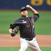 [포토] 역투하는 한화 류현진