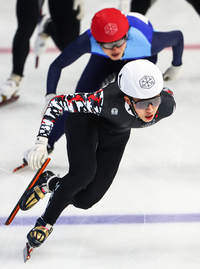 또또또또, 이번시즌만 ‘4번째’ 박지원, 황대헌과 충돌…대표 선발전 500m 탈락