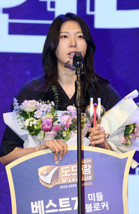 [포토]현대건설 양효진, V리그 여자부 베스트7