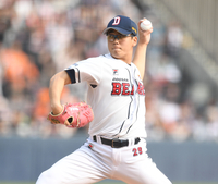 [포토] 역투하는 두산 이병헌