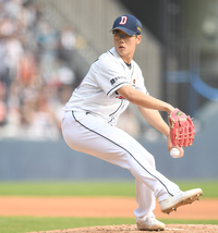 [포토] 두산 이병헌 ‘승리를 지켜야 해’