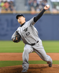 [포토]한화 류현진, 연패를 끊어야 해!