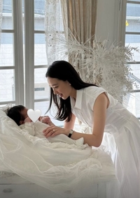 손연재, 벌써 출산 50일…러블리한 母子 사진 공개