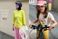 장윤주, 패셔니스타 8세 딸 공개 “넌 참 뭘 해도 참 스타일리시하다”