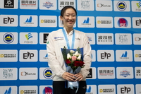 클라이밍 정지민, 스피드 부문서 한국 최초 월드컵 동메달 획득…서채현도 리드서 3위