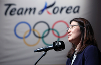 ‘올림픽 영웅’ 장미란 차관의 응원 “난관 있겠지만 후회 없는 경기 하길”[SS현장]