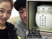 허각, 故박보람 유골함에 먹먹 “오빤 너 안 잊을게…세상이 준 최고의 선물”