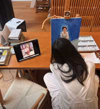 이효리, 화가로 변신...의외의 그림 실력 공개