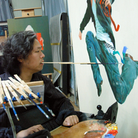 2024 파리 패럴림픽 선전기원 구족회화 및 민화 전시회 개최…26일까지