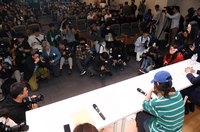 [포토]민희진 기자회견에 몰린 취재진