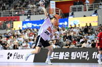 SK, 주포 강경민 앞세워 삼척 34-26으로 꺾고 1차전 승리 장식 [챔피언결정전]