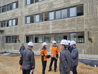 김숙자 홍천소방서장, 봄철 건축공사장 화재 예방 안전 점검!