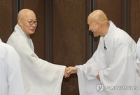 뉴진스님 윤성호, 조계종 진우스님 만나 “부처핸섬”