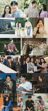 ‘눈물의 여왕’ 아직 안 끝났다...김수현♥김지원 비하인드 사진 대방출