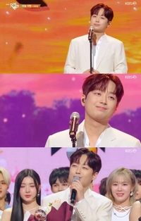 이찬원, ‘뮤직뱅크’ 1위…트로트 가수로 17년만