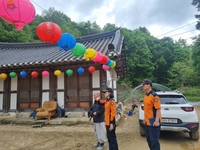 김숙자 홍천소방서장, 석가탄신일 대비 사찰 현장 점검