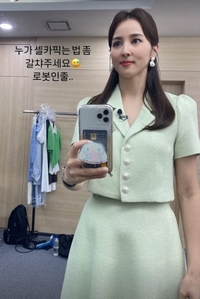 한혜진, 간절함 없는 엉망진창 셀카..막 찍어도 꽃미모