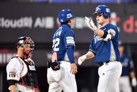 [포토]‘이제 한점차입니다’ 김형준