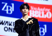 [포토] 제로베이스원 성한빈 ‘조각상 같은 외모’